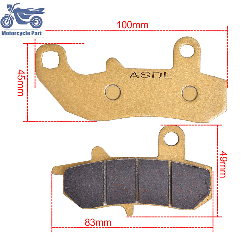 Carbon Ceramic Motorcycle Brake Rotor - مكابح خلفية للدراجة النارية لسوزوكي DR