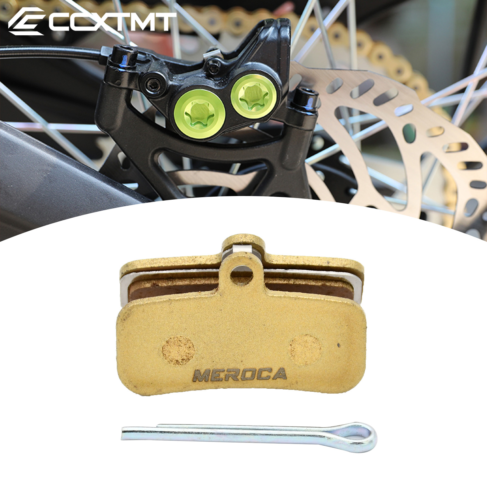 Brake Pads Bike - دراجة نارية الجبهة والخلفية الصامتة الفرامل