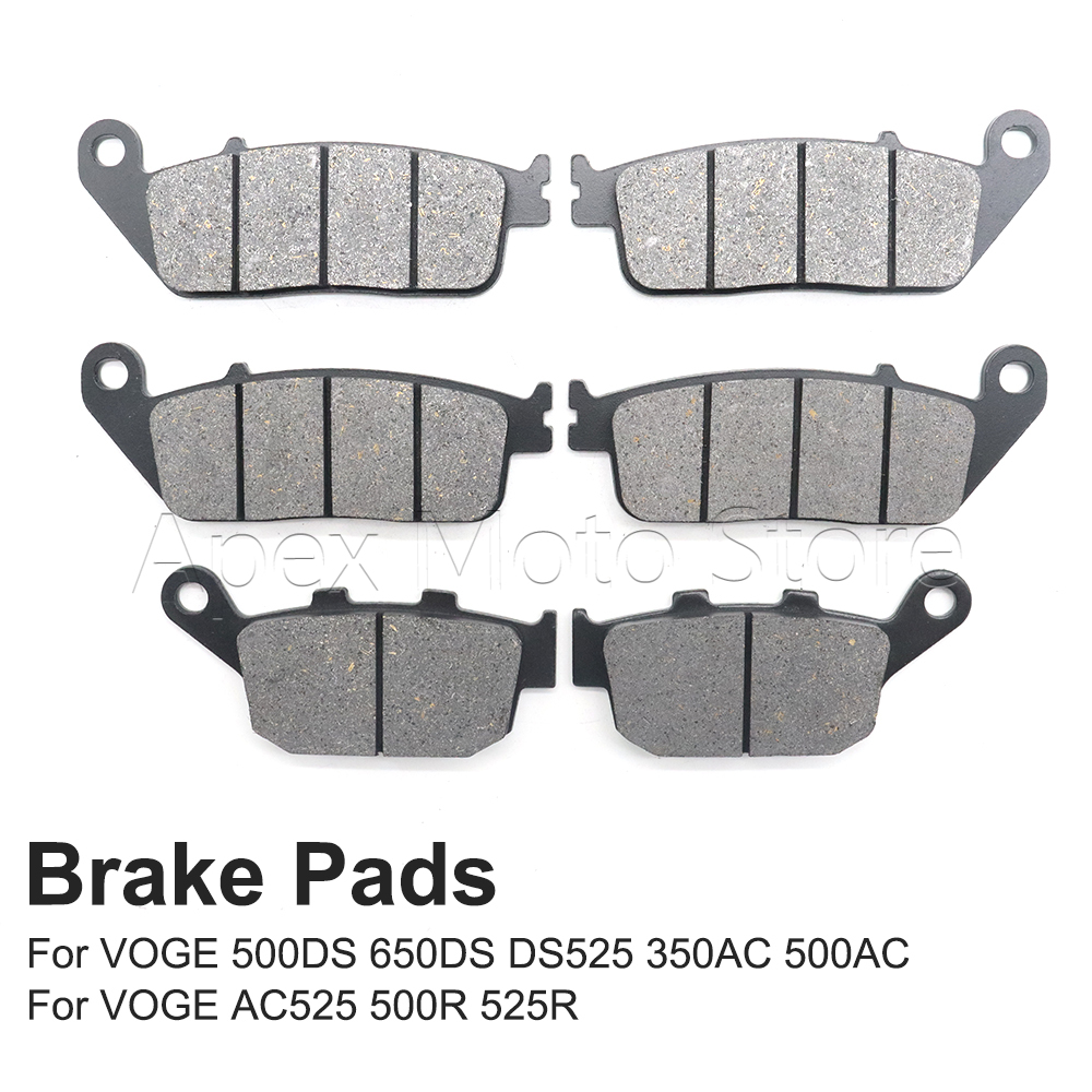 Motorcycle Brake Pads - وسادات الفرامل الأمامية والخلفية لدراجات VOGE