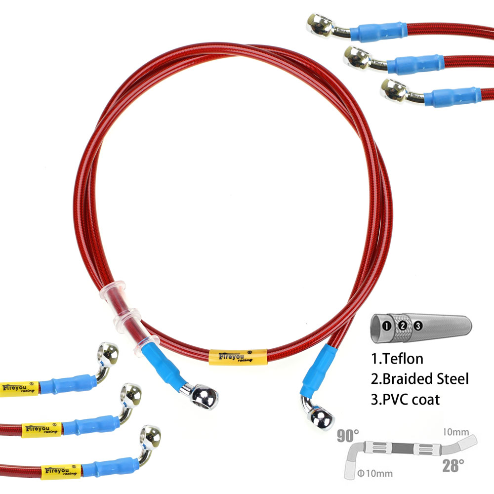 Motorcycle Brake Cable - 400 مللي متر-2400 مللي متر خرطوم