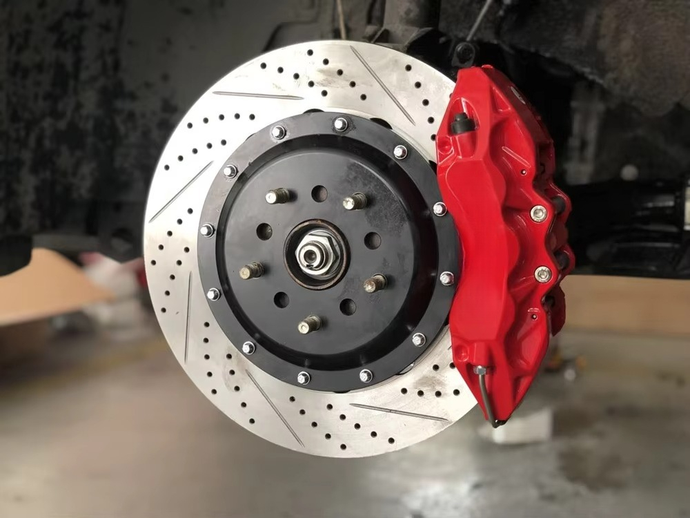 طقم فرامل أمامي وخلفي كبير بـ  - مراجعة Brake Rotor وسعره