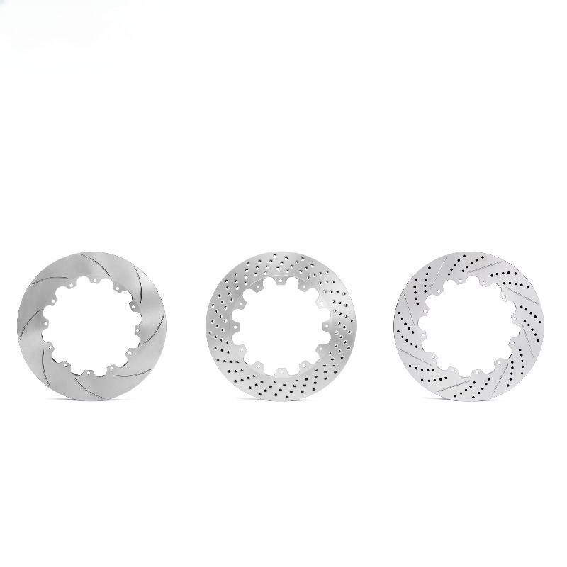 طقم فرامل أمامي كبير مع 6 مكاب - مراجعة Brake Rotor وسعره