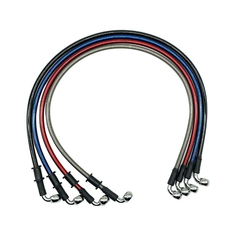 كابل خرطوم فرامل فولاذية مجدول - مراجعة Motorcycle Brake Cable وسعره