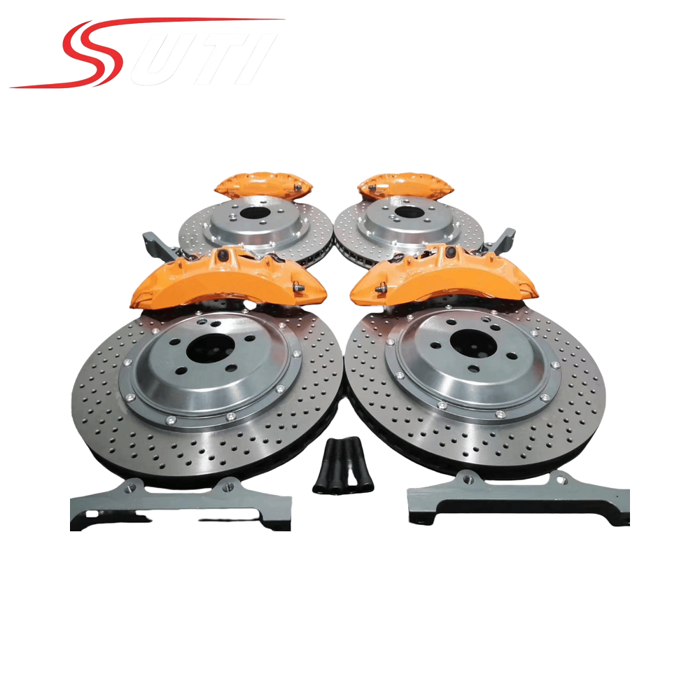 مكابس فرامل مطروقة 6/4، طقم فر - مراجعة Forged Front Brake Caliper 4 Piston وسعره