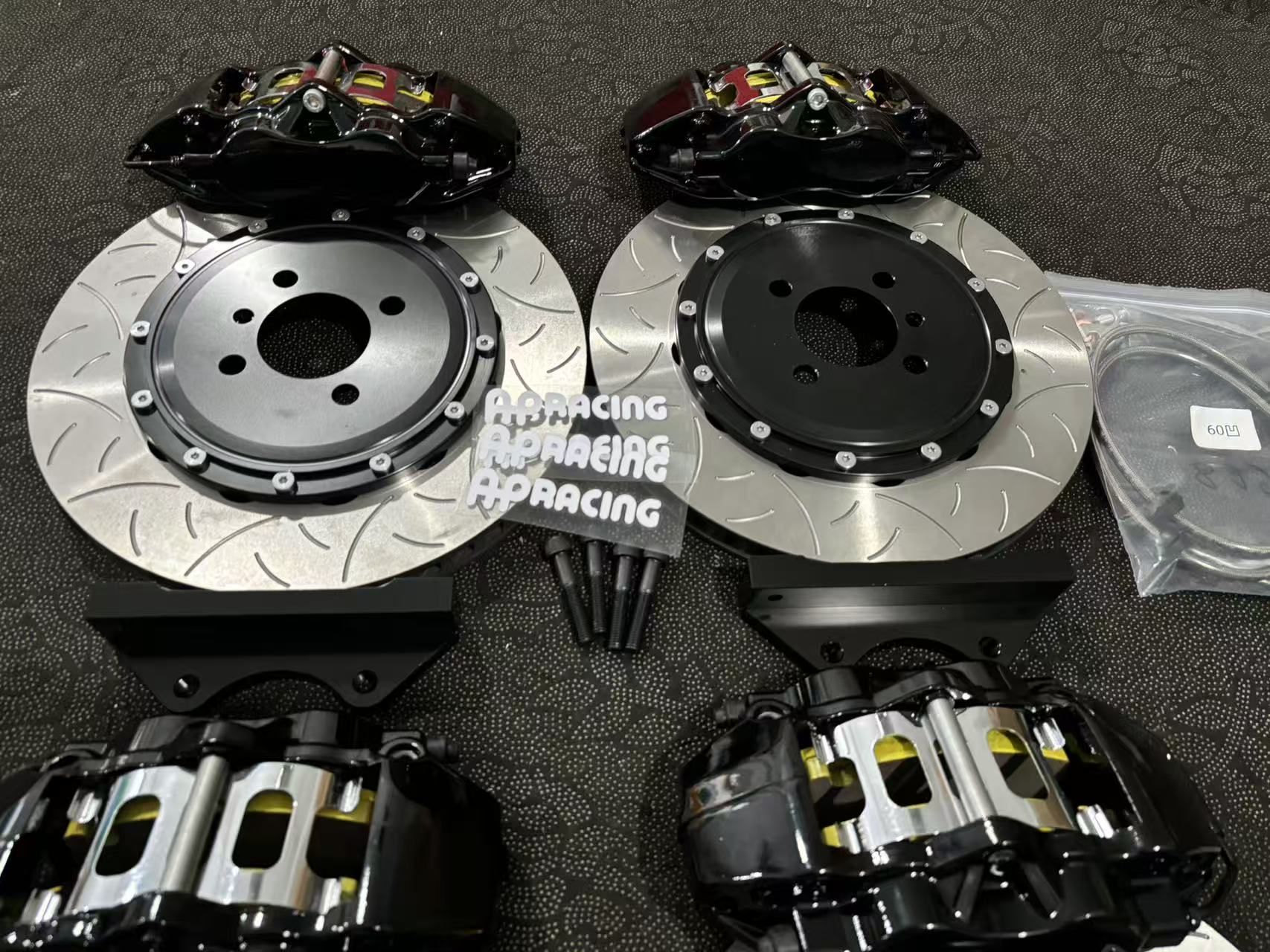 طقم فرامل كامل أمامي وخلفي، مك - مراجعة Front Rear Brake Caliper Bracket Kit وسعره