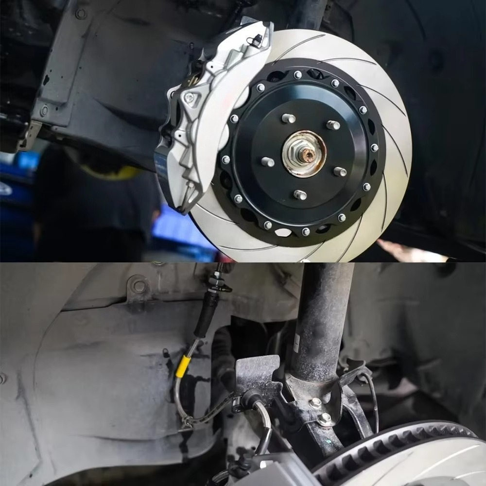 طقم فرامل أمامي كبير P40NS+ مع - مراجعة Brake Rotor وسعره