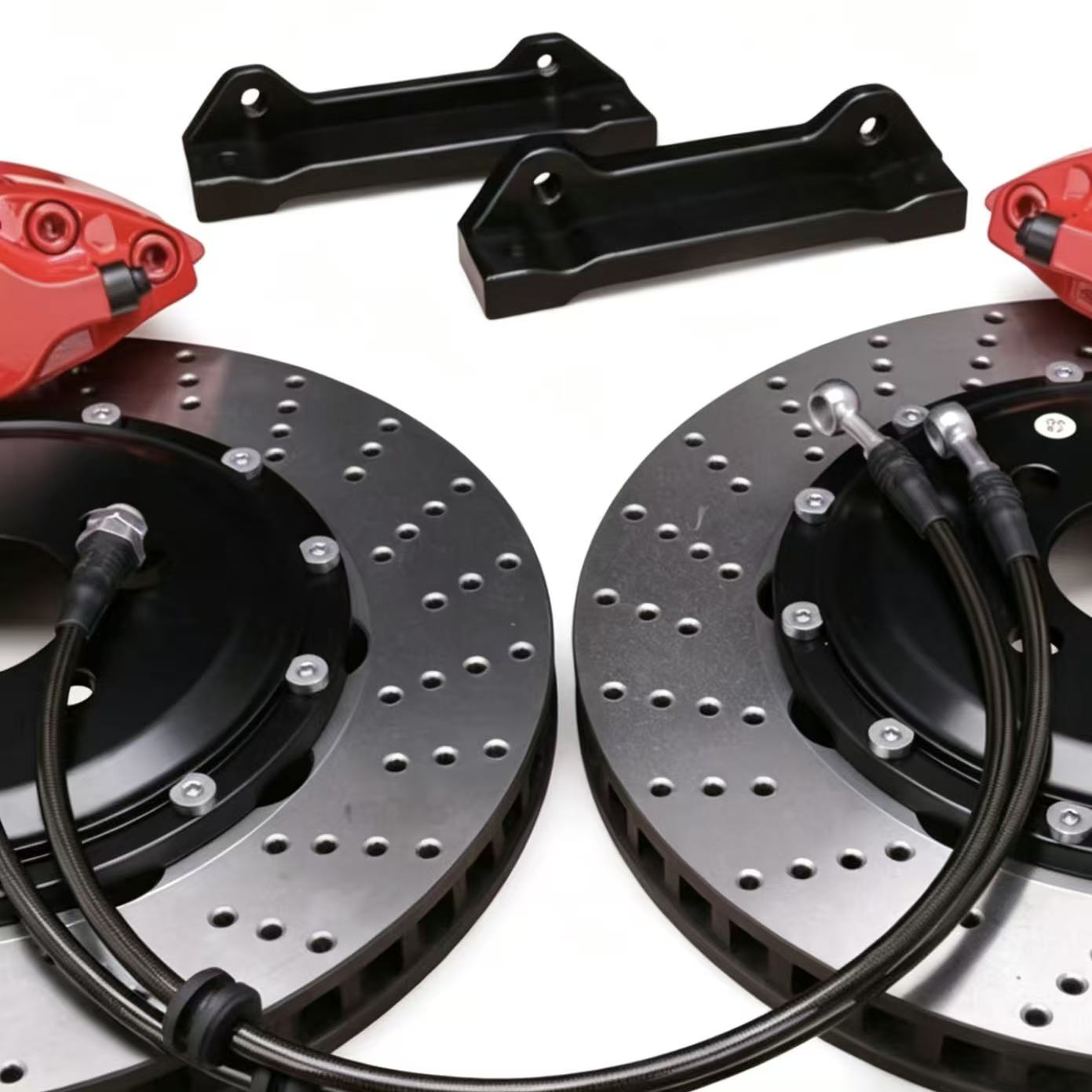 طقم فرامل سباق عالي الأداء جدي - مراجعة Forged Front Brake Caliper 4 Piston وسعره
