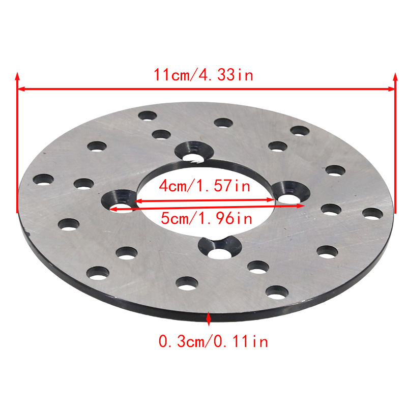 طقم فرامل قرصية أمامية للدراجا - مراجعة Brake Disc Motorcycle وسعره