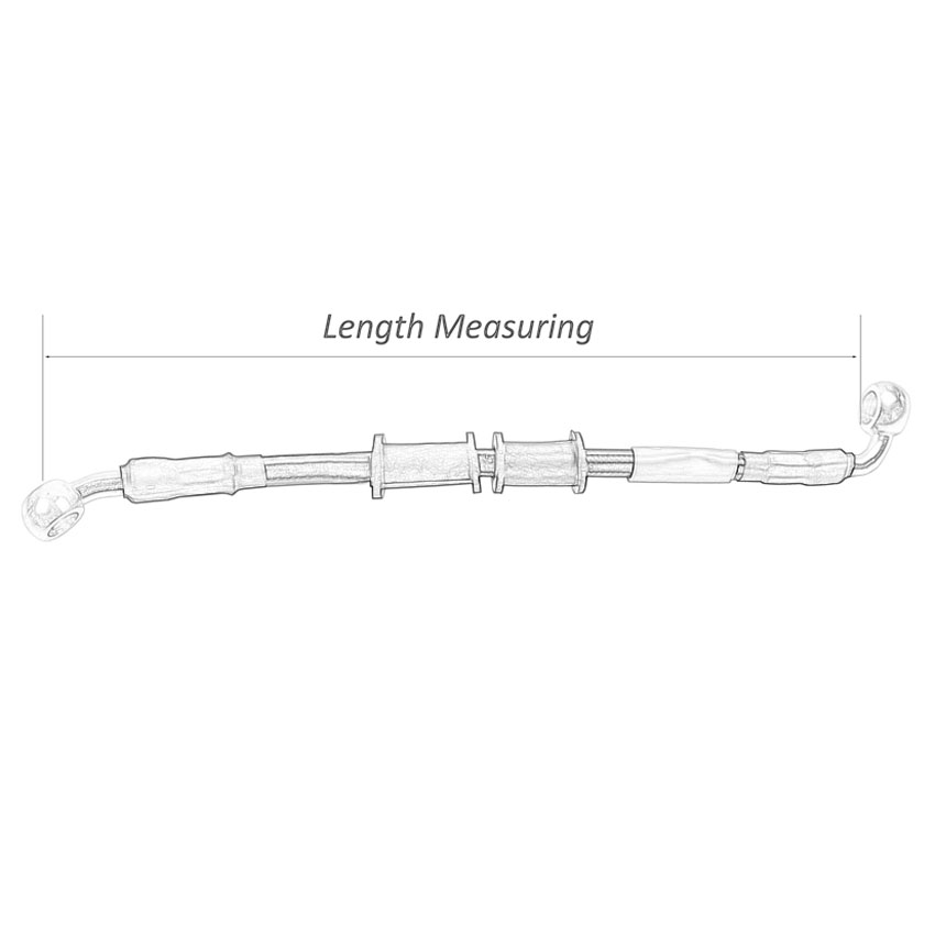 400 مللي متر-2400 مللي متر خرط - مراجعة Motorcycle Brake Cable وسعره