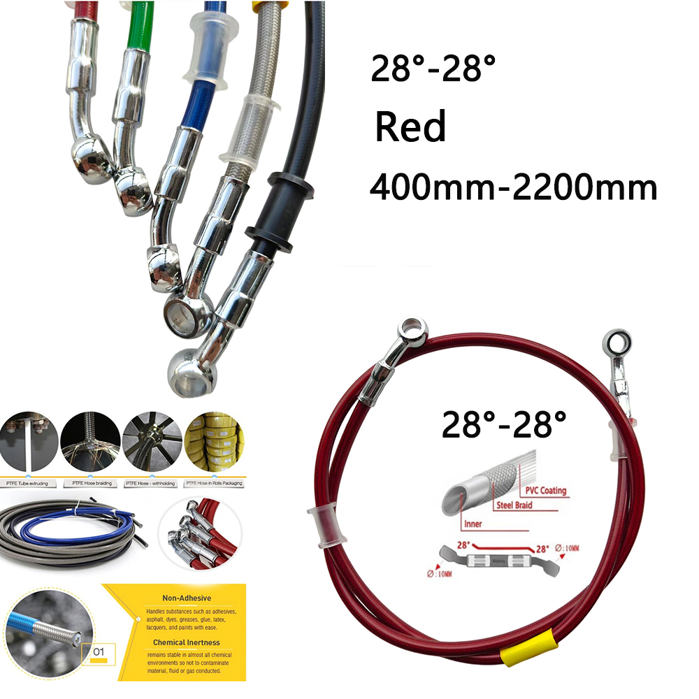 خرطوم فرامل هيدروليكي عالمي لل - مراجعة Motorcycle Brake Cable وسعره